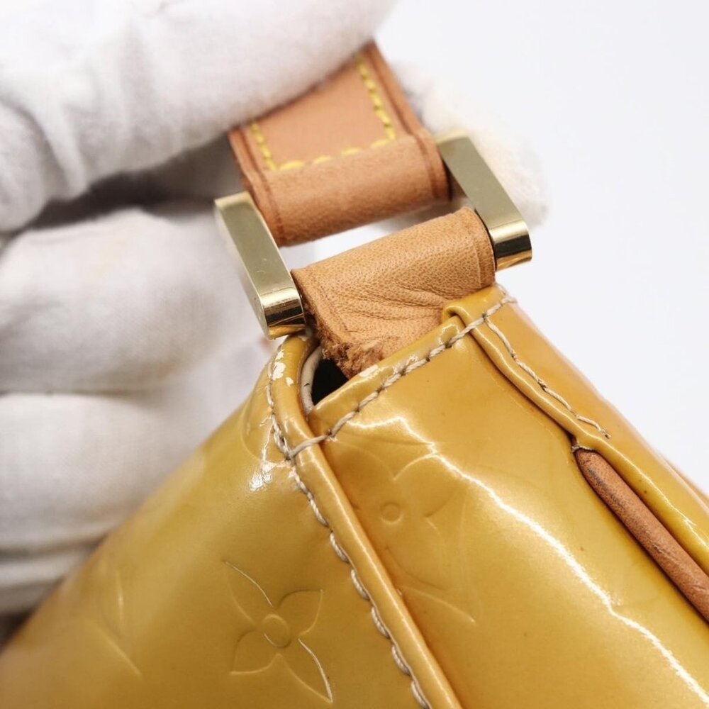 Authentic LOUIS VUITTON Monogram Vernis Thompson Street Bag Beige M91301 LV - Picture 2 of 16
